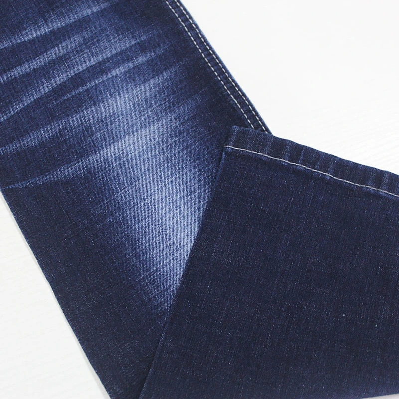 Cheap Jeans Fabric Indigo Stretch Denim Spandex Cotton Poly Spandex