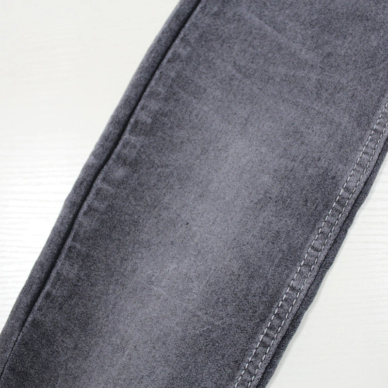 High Quality stock black polyester cotton tc denim fabric for jeans