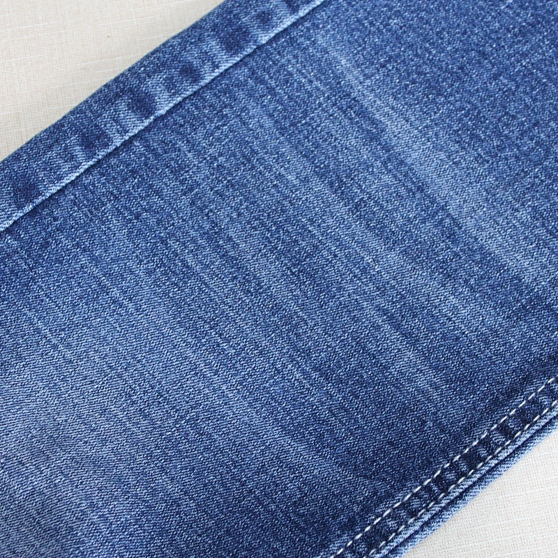 9.2 oz all slub style cotton rayon lycra spandex denim fabric