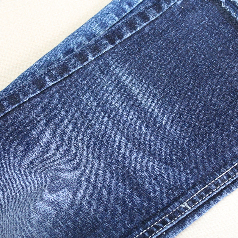 9.2 oz all slub style cotton rayon lycra spandex denim fabric
