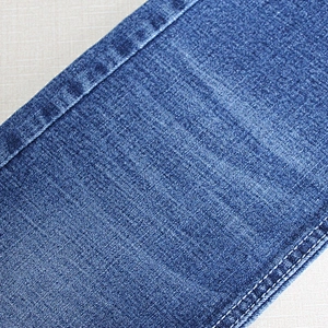 9.2 oz all slub style cotton rayon lycra spandex denim fabric