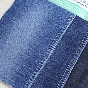 Indigo stretch denim fabric for Dubai men textile style