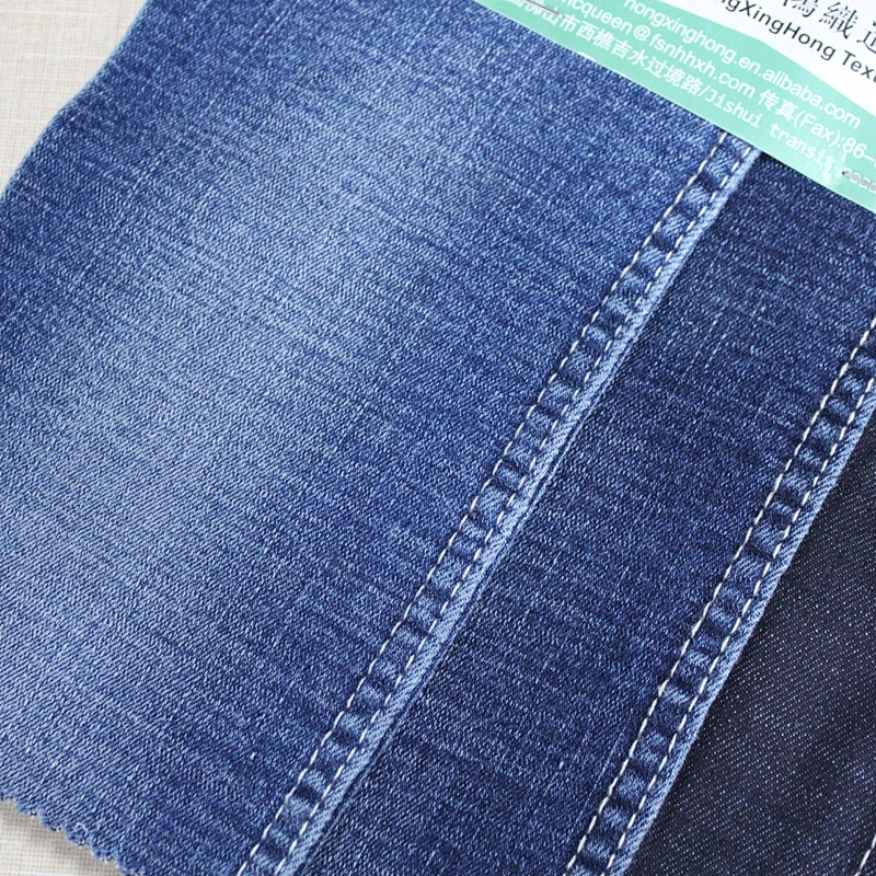Indigo stretch denim fabric for Dubai men textile style