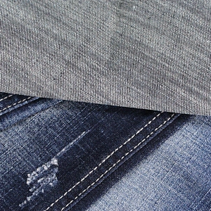 Indigo stretch denim fabric for Dubai men textile style