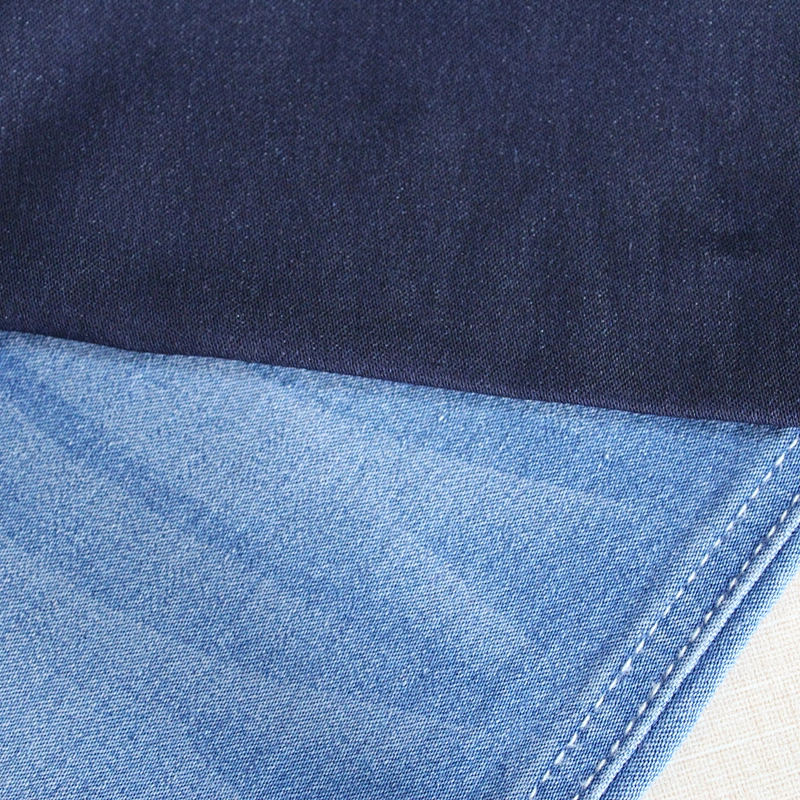 Wholesale satin 310gsm elastic denim fabric hot sale in Bangladesh
