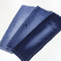 High Quality stock blue polyester cotton tc denim fabric for jeans