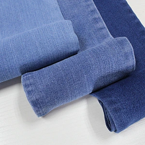 Top quality blue woven denim fabric