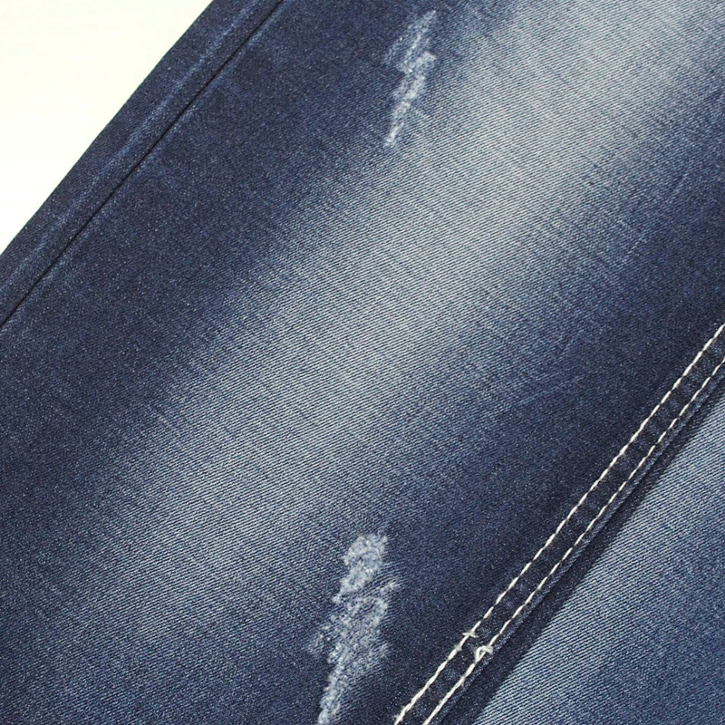 heap price traditional indigo recycled denim fabric