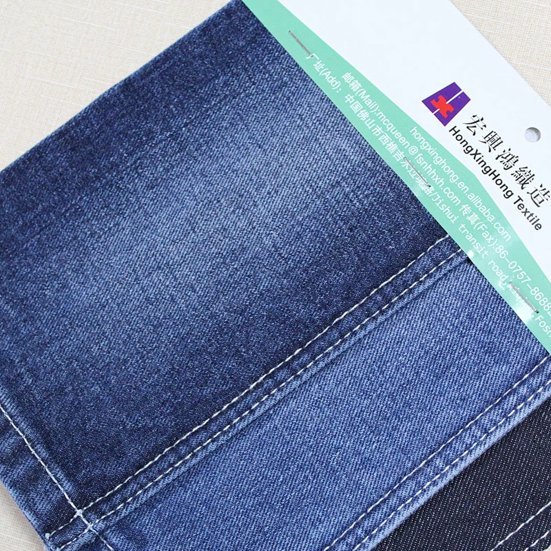 100% cotton heavy denim fabric 375gsm from China