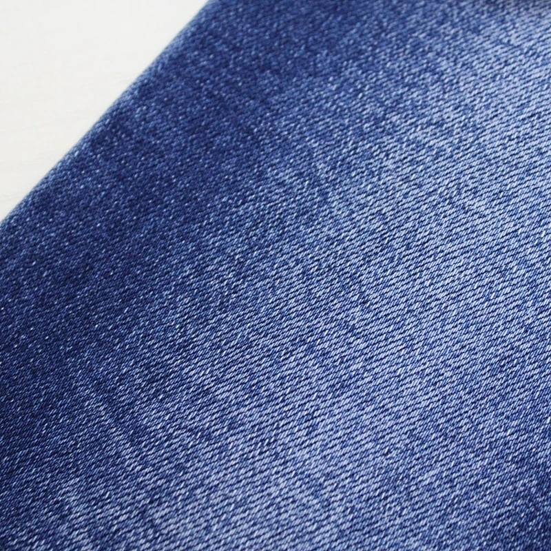 Indigo blue denim jeans fabric 97% cotton cheap price to South America
