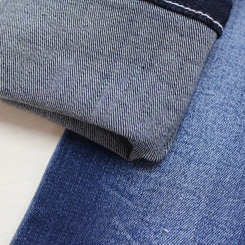 Indigo blue denim jeans fabric 97% cotton cheap price to South America