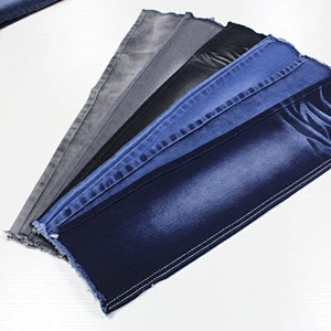 Factory price washed twill woven 16s 9oz denim fabric for jeans