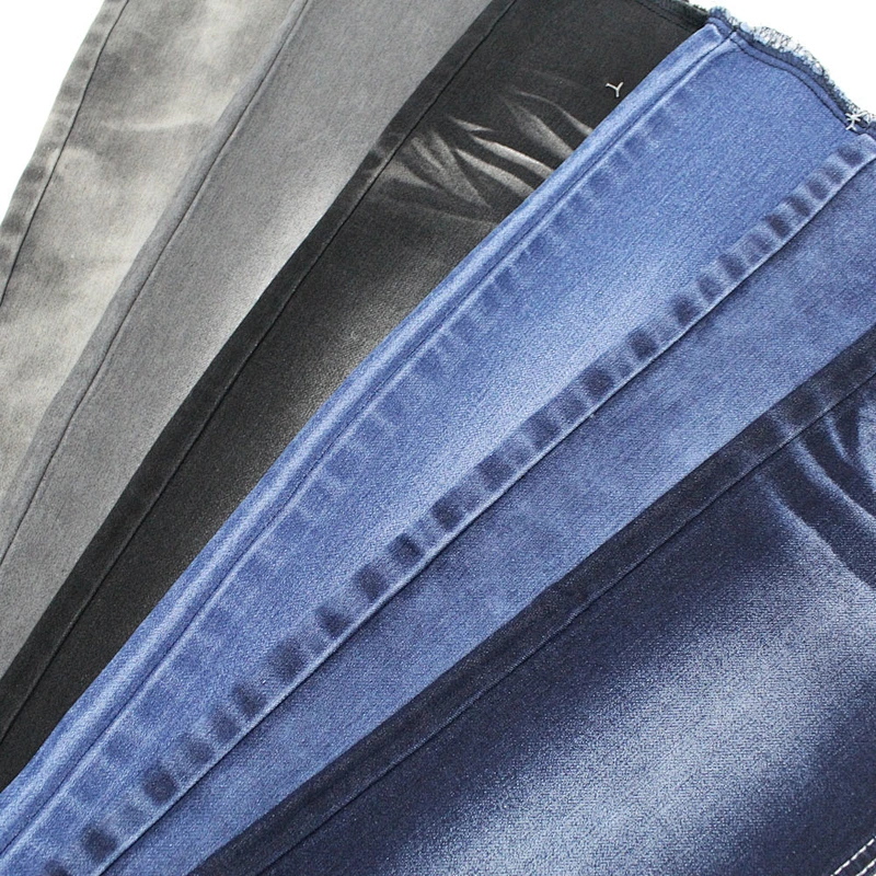 Factory price washed twill woven 16s 9oz denim fabric for jeans
