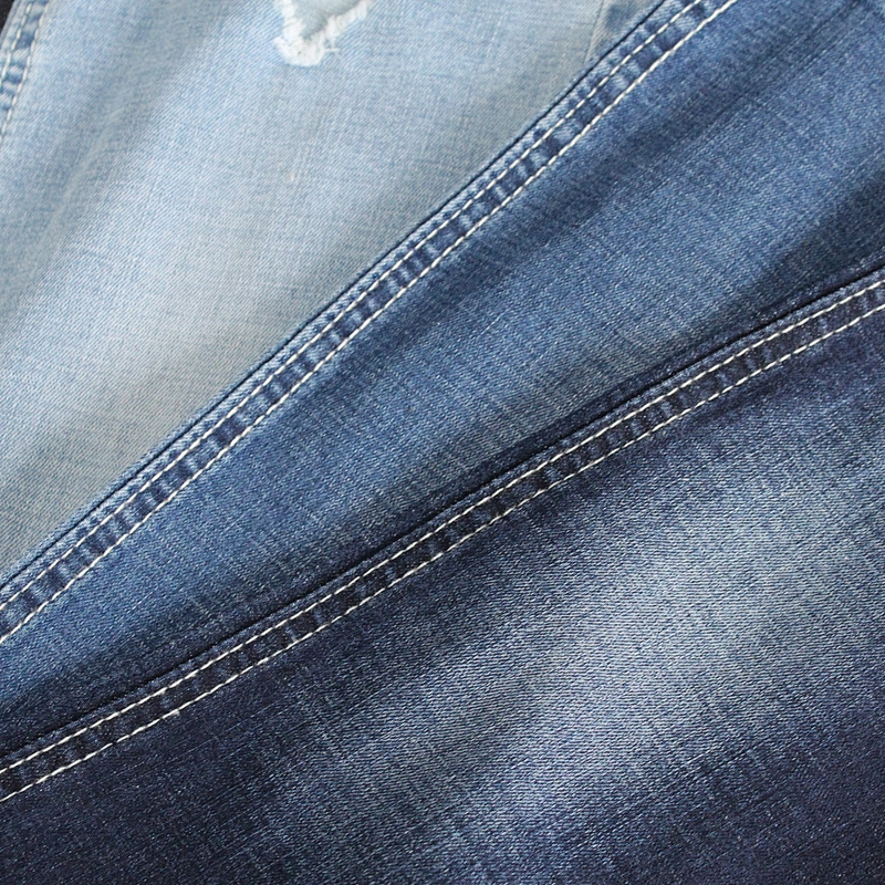 Rayon polyester cotton fabric 245gsm spandex denim fabric