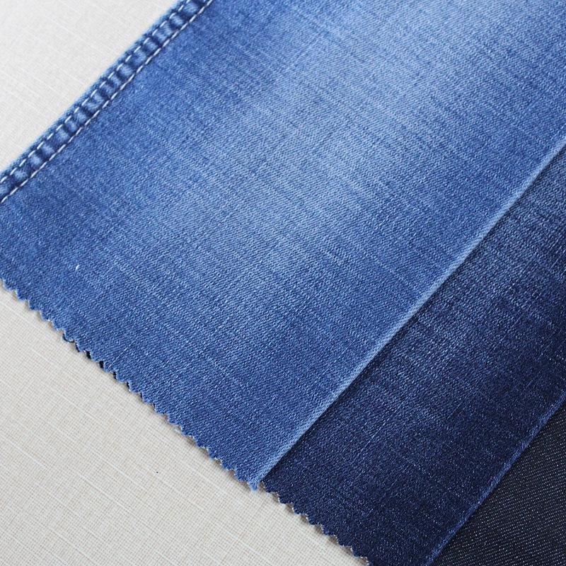 Rayon polyester cotton fabric 245gsm spandex denim fabric