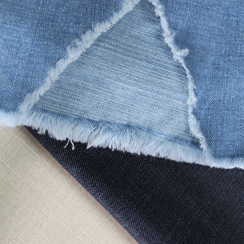 Rayon polyester cotton fabric 245gsm spandex denim fabric