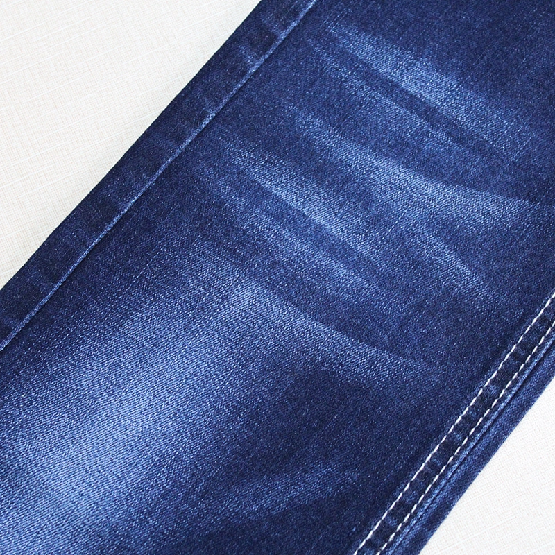 Professional slub clothing fabric for jeans with good price