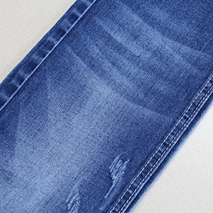 Professional slub clothing fabric for jeans with good price