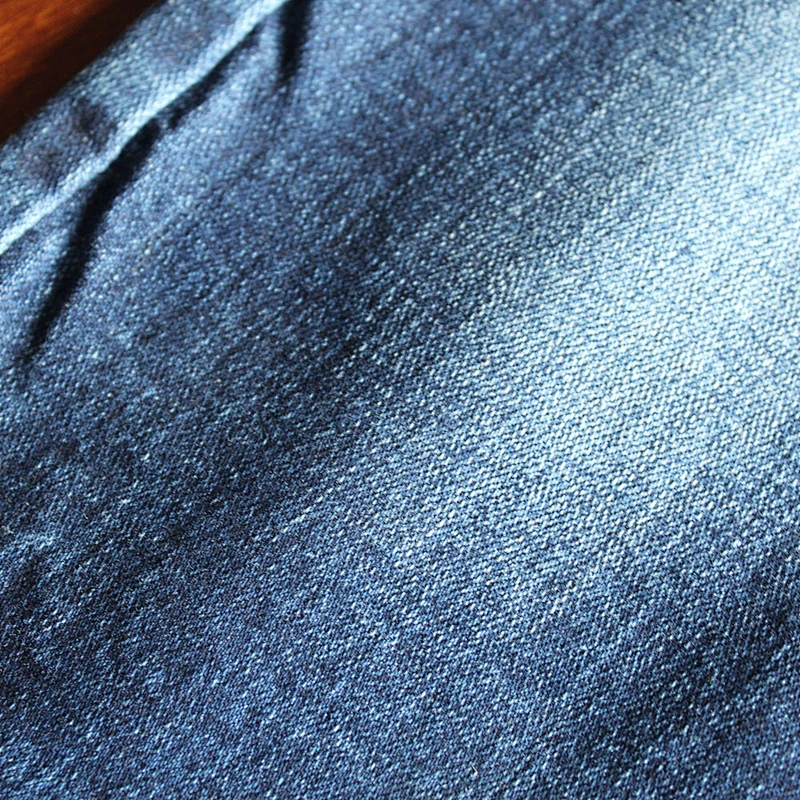 good stretch woven cottonspandex denim fabric for ladies jeggings 2 way stretch