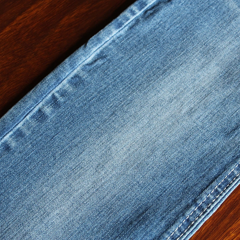 good stretch woven cottonspandex denim fabric for ladies jeggings 2 way stretch