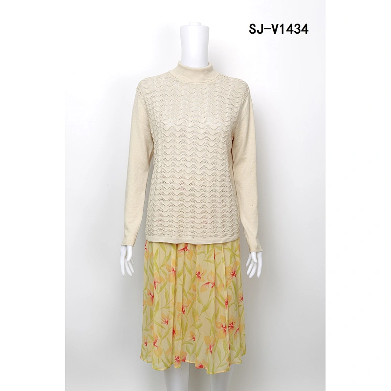 LADIES KNITTING PULLOVER