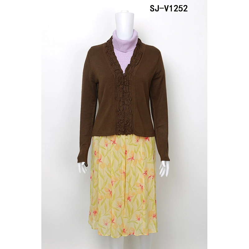 LADIES KNITTING CARDIGAN
