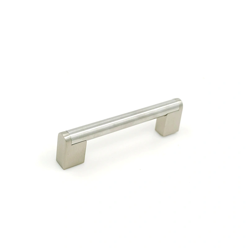Stainless steel and zinc alloy handle