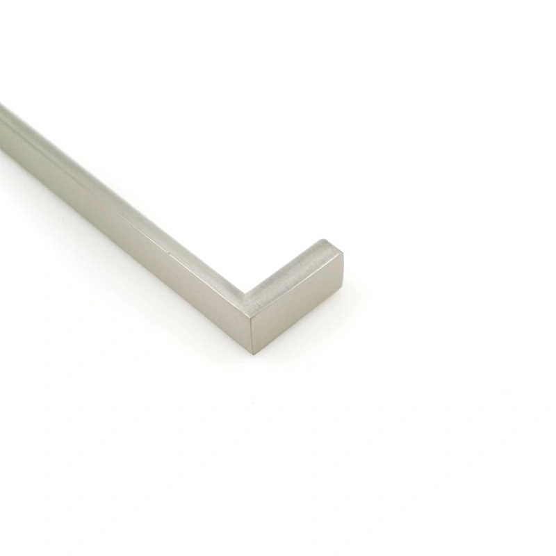 Zinc alloy square handle  Square Furniture Kitchen Flat Drawer Handles