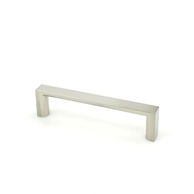 Zinc alloy square handle  Square Furniture Kitchen Flat Drawer Handles