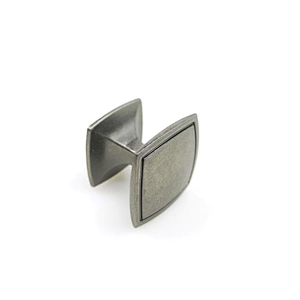 Zinc alloy knob square