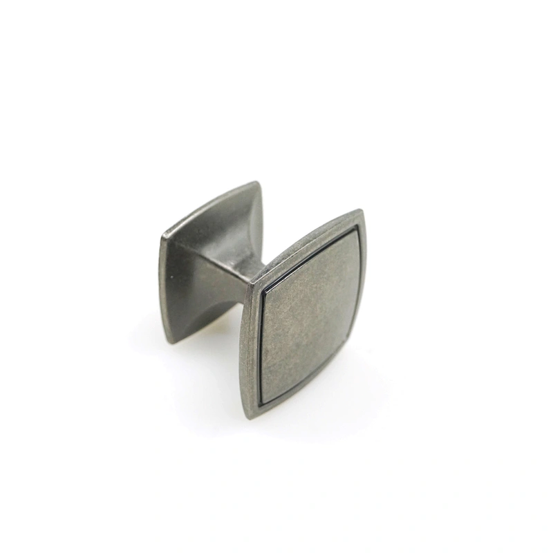 Zinc alloy knob square