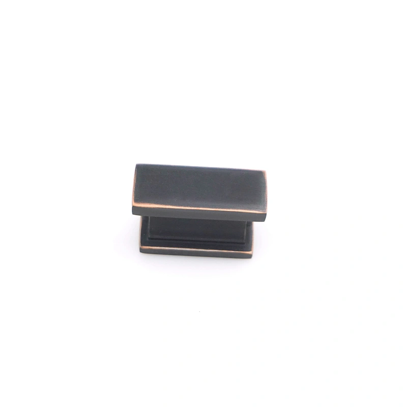 Zinc alloy knob square
