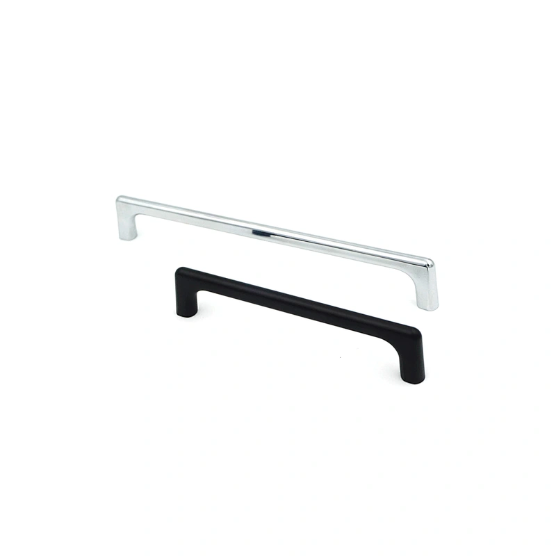 Long Zinc Alloy coloured furniture handle cabinet handle