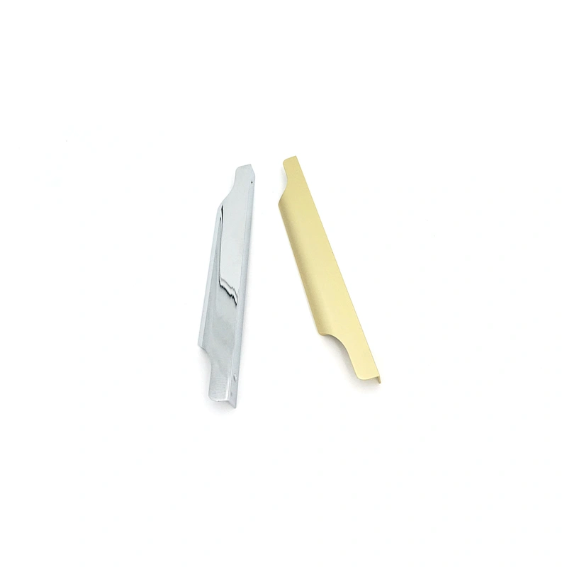 Aluminum angled pull eage handle
