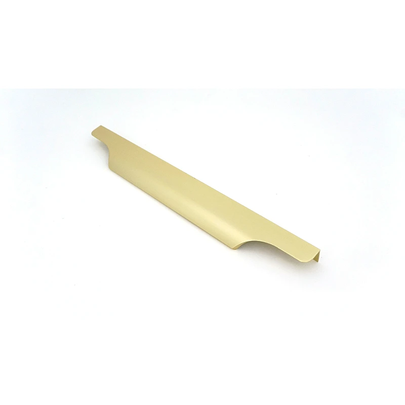 Aluminum angled pull eage handle