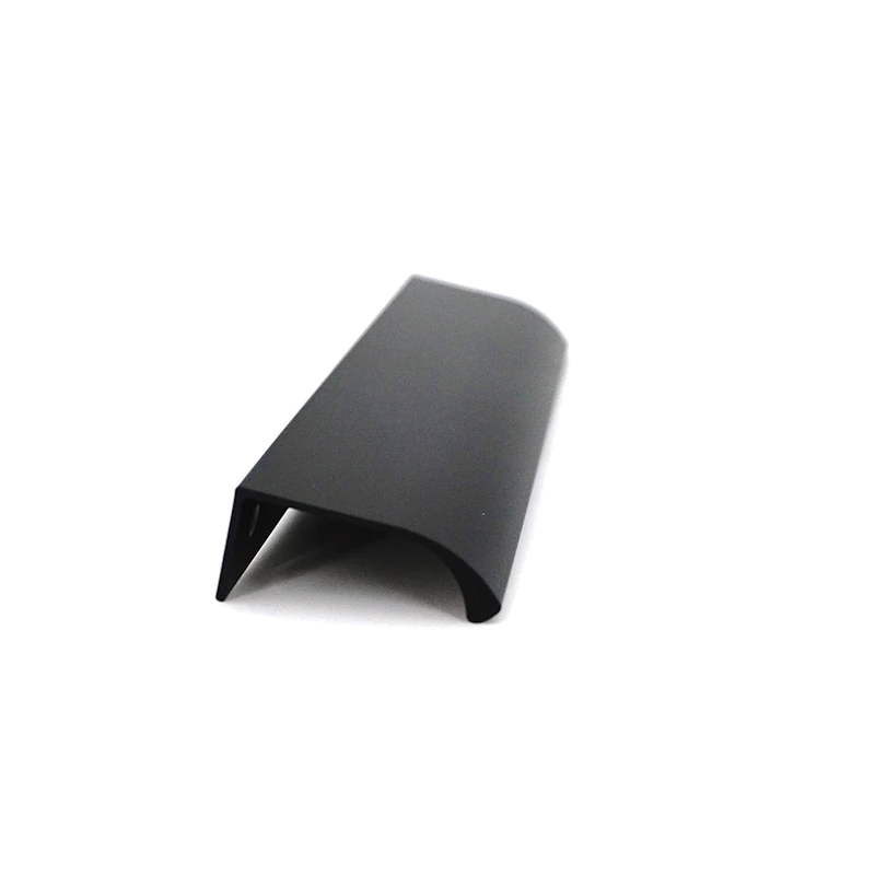 Aluminum angled pull eage handle