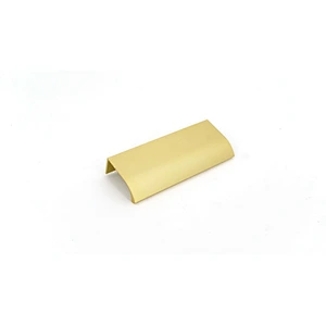 Aluminum angled pull eage handle
