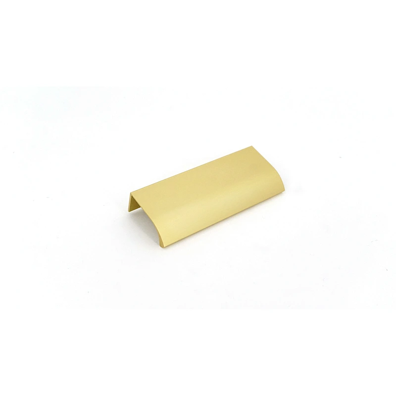 Aluminum angled pull eage handle