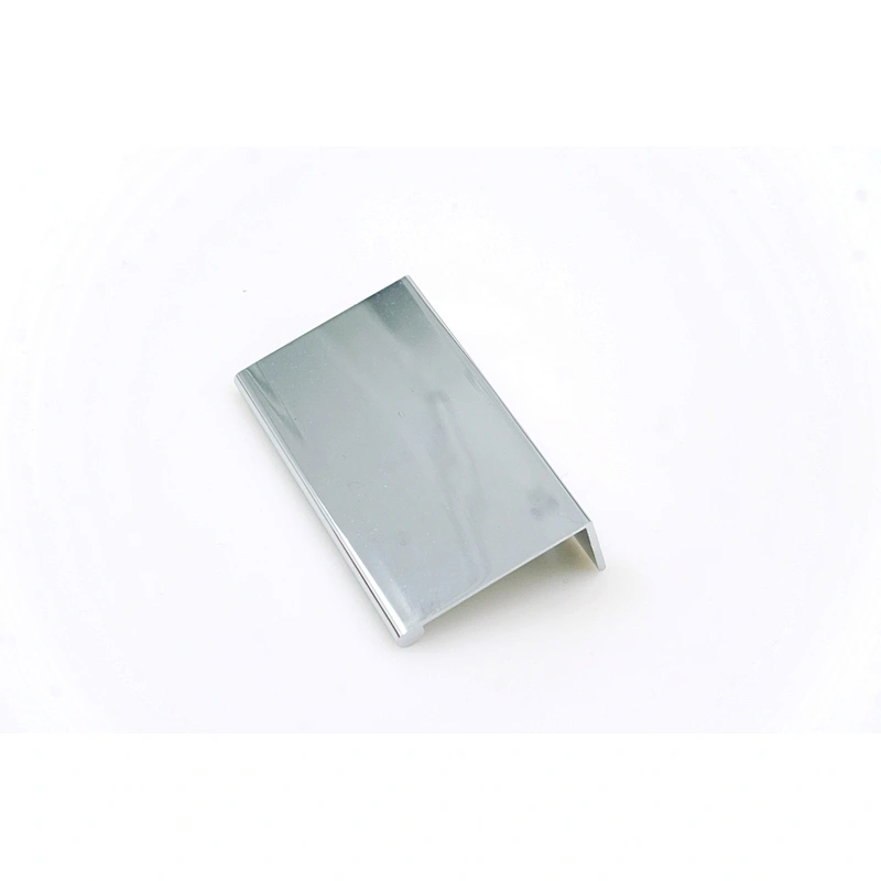 Aluminum angled pull eage handle