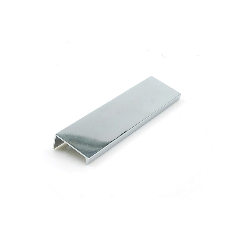 Aluminum angled pull eage handle