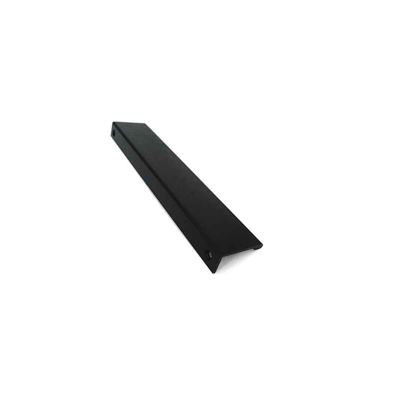 Aluminum angled pull eage handle
