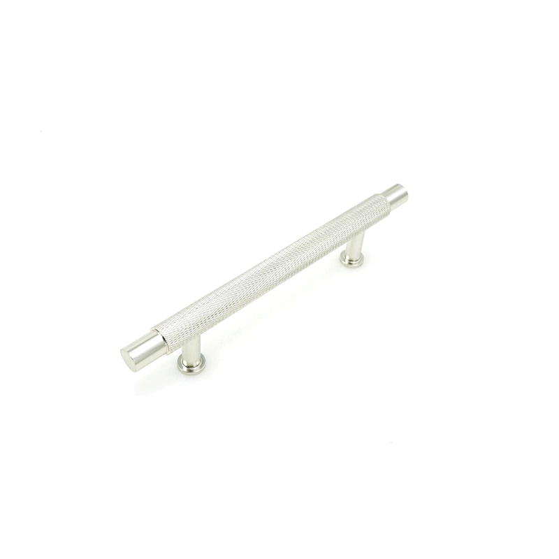 Aluminum Knurled handle T-bar pull design