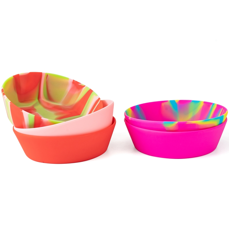 Silicone bowl