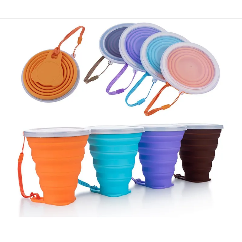 Silicone travel cup