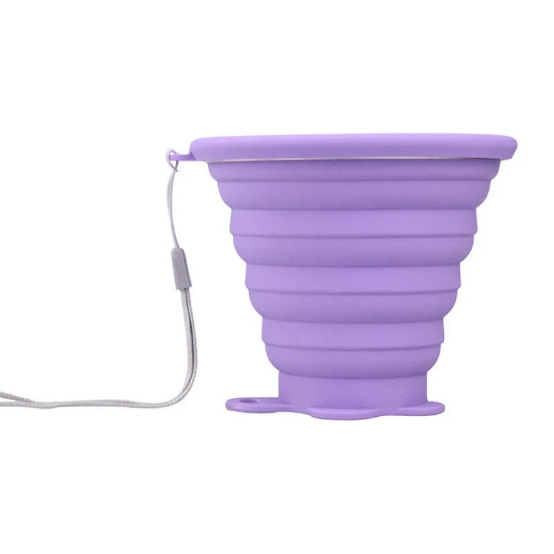 Silicone travel cup