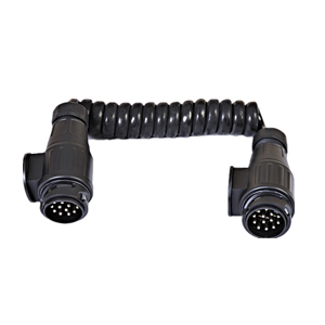 12V 13P trailer extension spring coil
