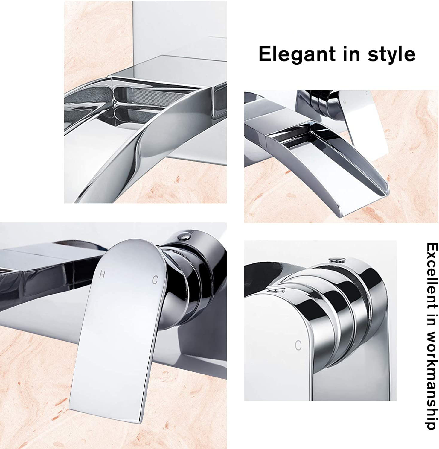Waterfall Spout Water Tap