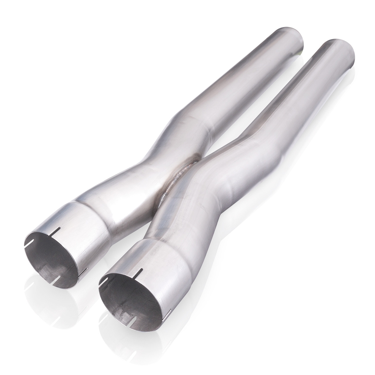Tuyau d'échappement catback en acier inoxydable SS304, pointe brûlée