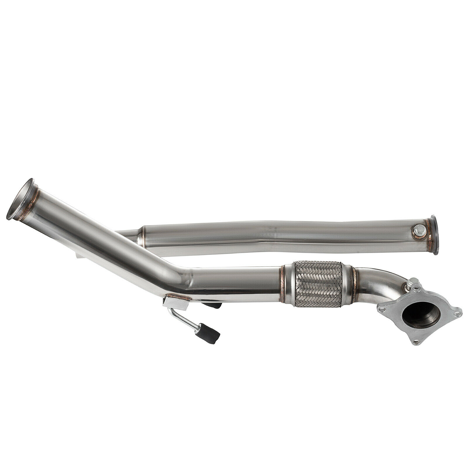 Exhaust Donwpipe For 06-13 Audi A3 VW Jetta GTI Eos 2.0T TSi FSi 4 Bolt 3"Stainless Turbo Downpipe