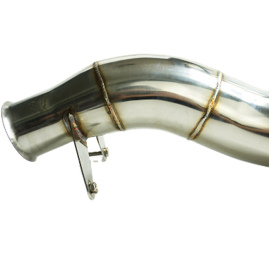 304/201 polierter FALLROHR-AUSPUFF für Bmw M2 N554 M135i